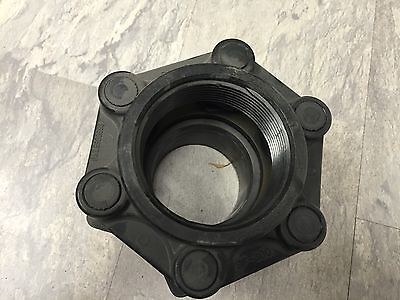 Banjo 3 Inch Bolted Tank Fitting 3" Flange X 3" FNPT Drain - MBF300BD