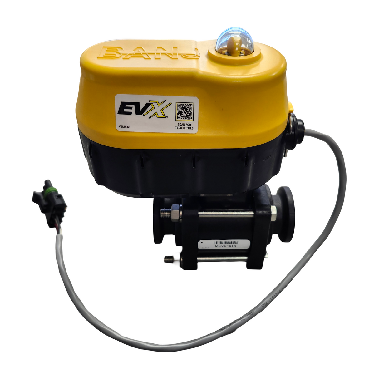 Banjo Manifold Flange Electric Ball Valve 12 Volt 1" Full Port - MEVX101D