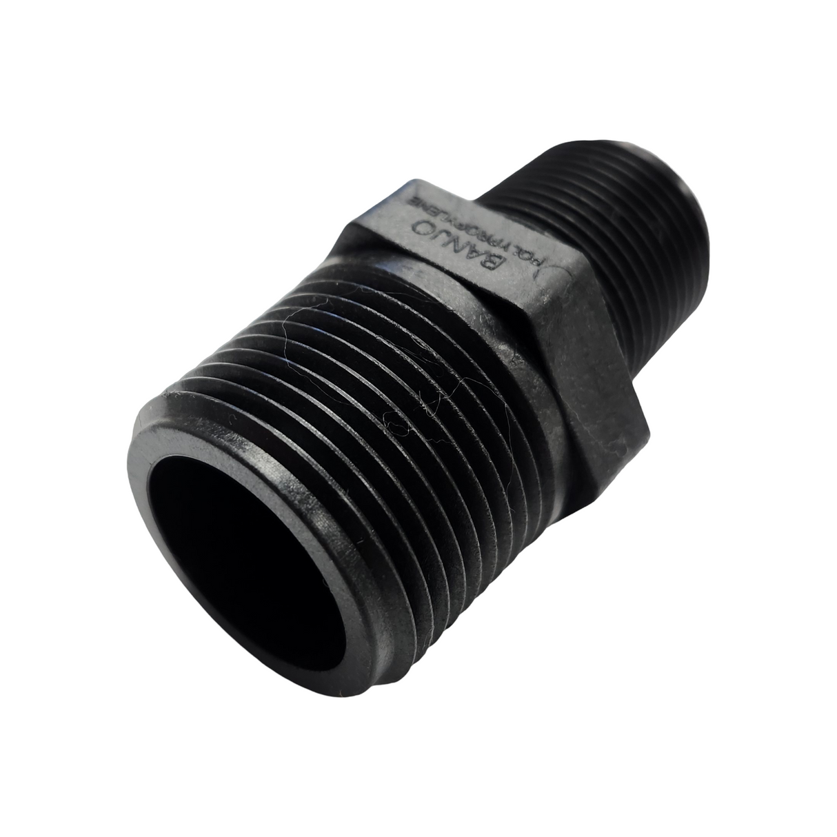 Banjo Poly Reducer Nipple Pipe Fitting 1" MNPT X 3/4" MNPT - RN100-075