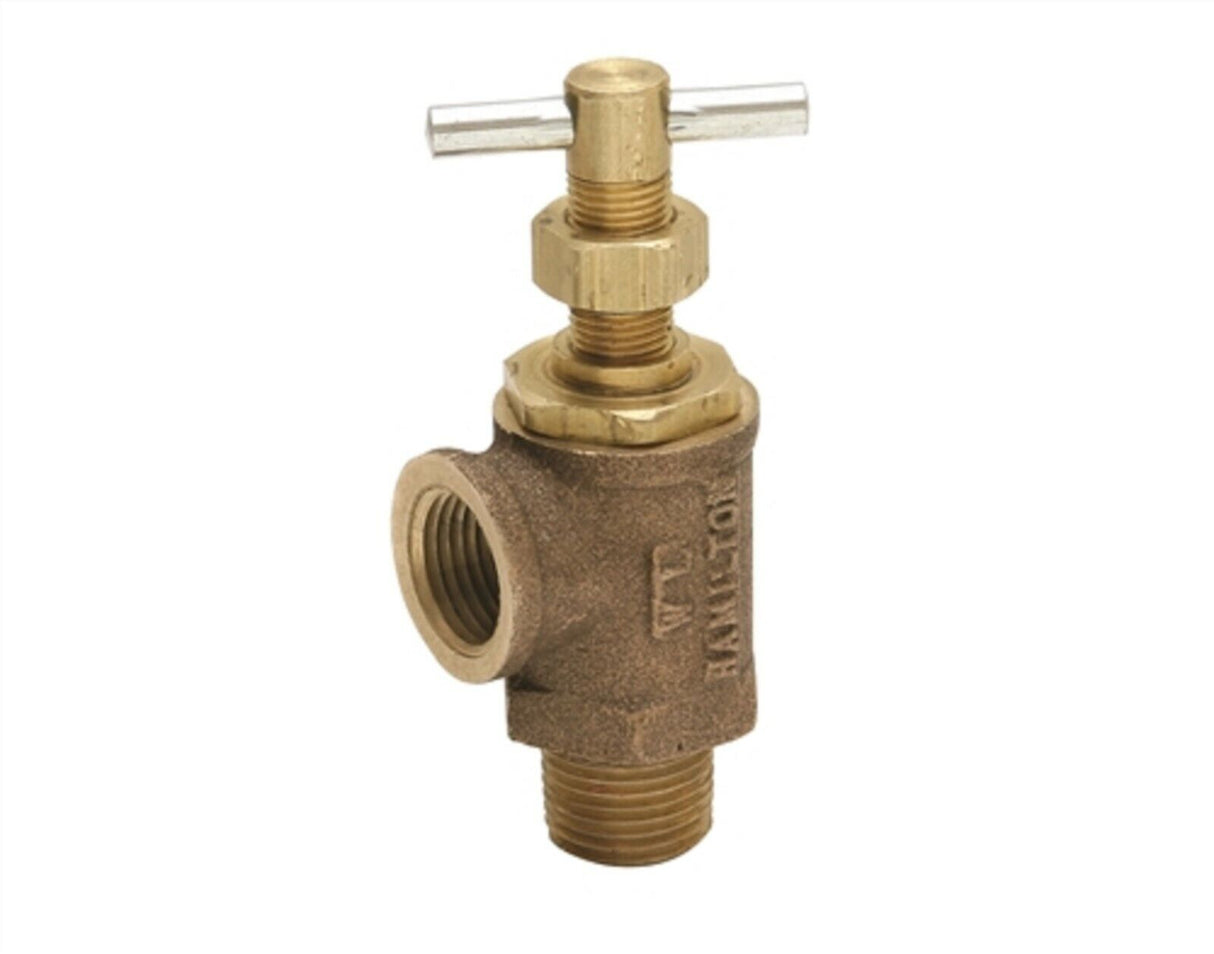 Hypro Bronze Body Relief Valve 1/2" MNPT x 1/2" FNPT - 3300-0002