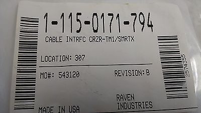 Raven Cruizer II Interface Cable Tilt Sensor, Boom Sense Smartrax - 115-0171-794