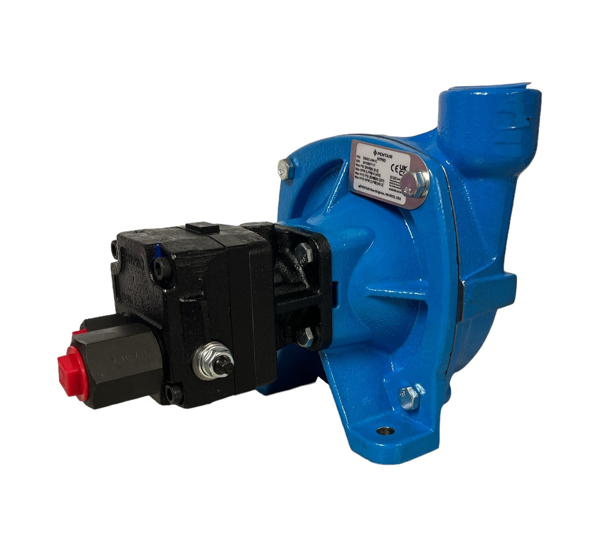 Hypro Cast Iron Centrifugal Pump, 1-1/2" Inlet X 1-1/4" Outlet - 9303C-HM1C