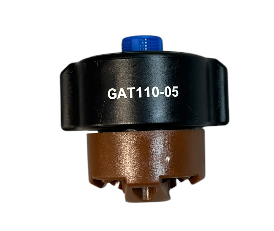 Hypro Guardian Air Twin 110 Degree Spray Tip With FastCap Brown - GAT110-05