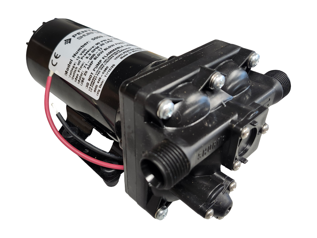 Shurflo High Flow Demand Pump 5.3 GPM 12VDC 1/2 Inch Male NPSM - 5059-3611-D011