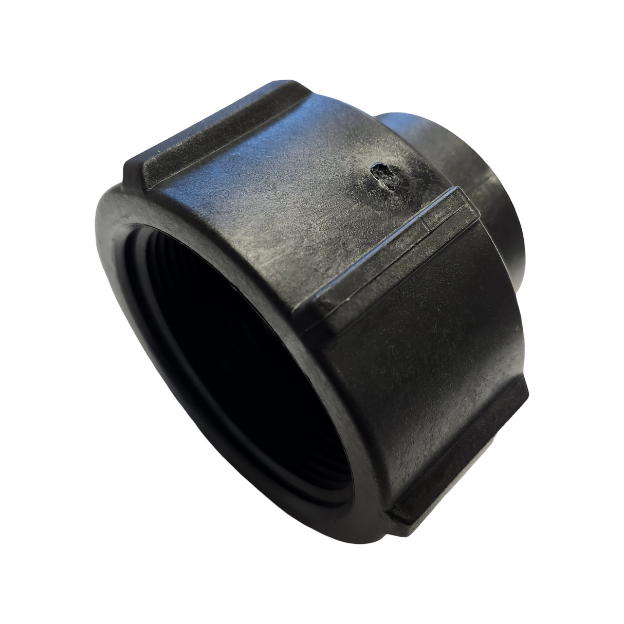 Banjo Black Poly Pipe Reducer Coupling 2" FNPT X 1" FNPT - RC200-100