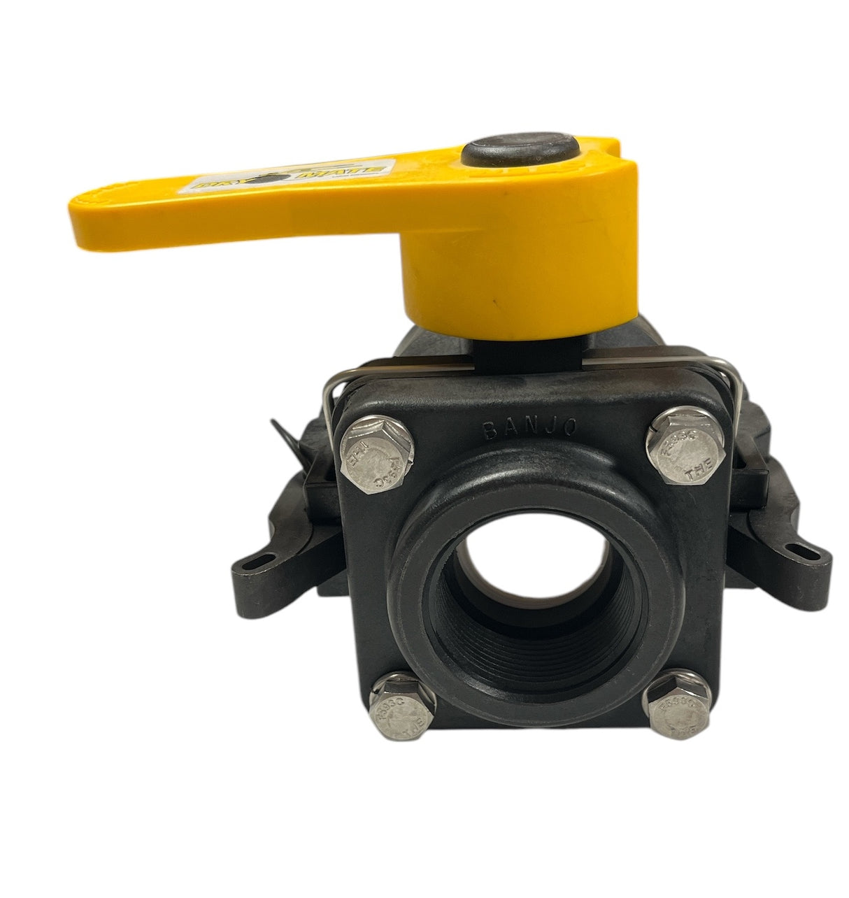 Banjo Poly Dry Mate Female X Female NPT With FKM Seals, 1-1/2" - DM150D