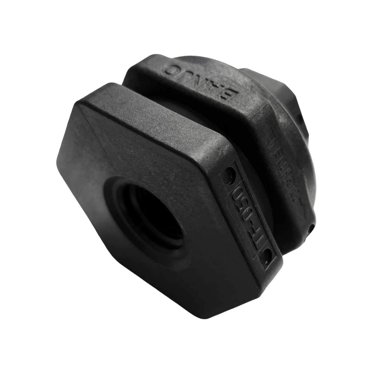 Banjo Poly Bulkhead Tank Fitting with EPDM Gasket 1/2" FNPT - TF050