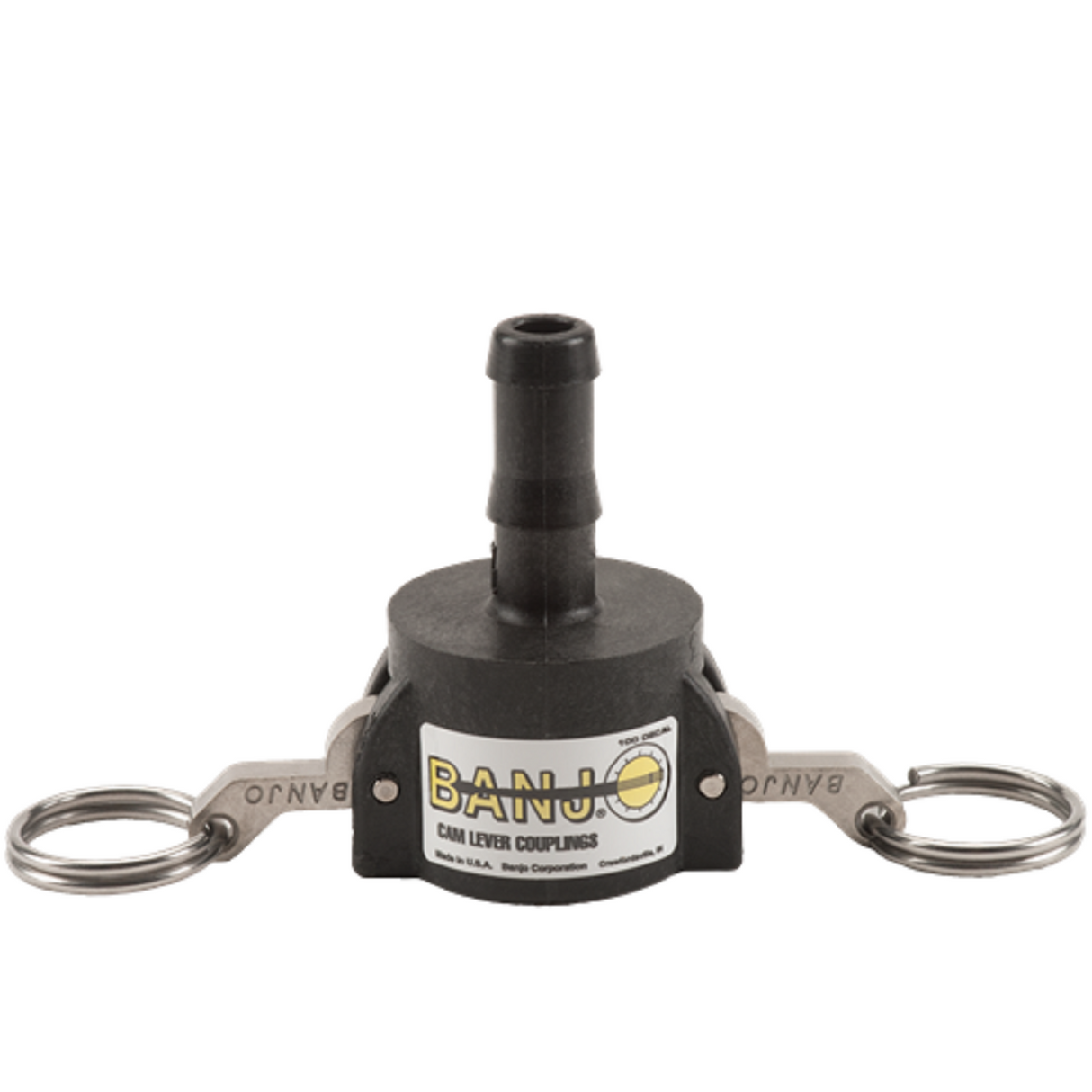 Banjo Poly Cam Lever Coupling 3/4" Female Coupler X 1/2" Hose Shank - 050C