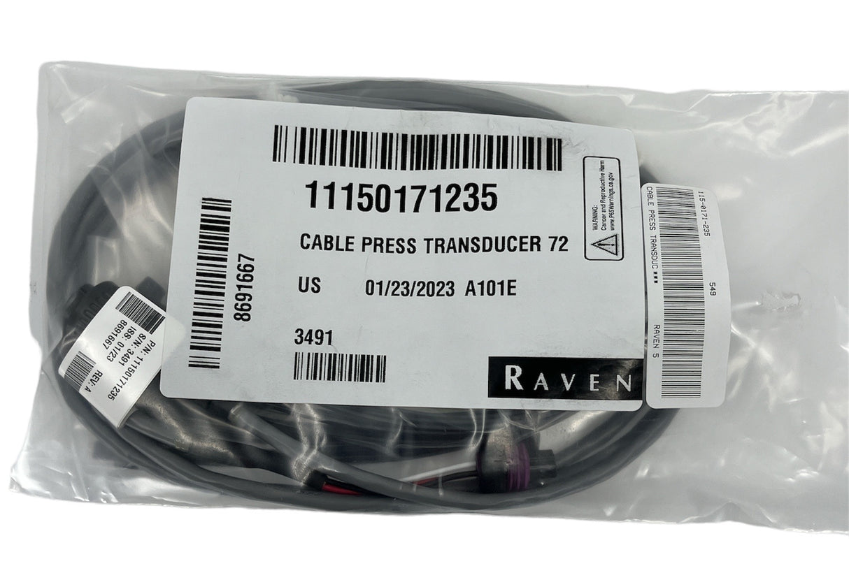 Raven 72 inch Sensor Connection Cable for 440/450/4400/SCS 600M - 115-0171-235