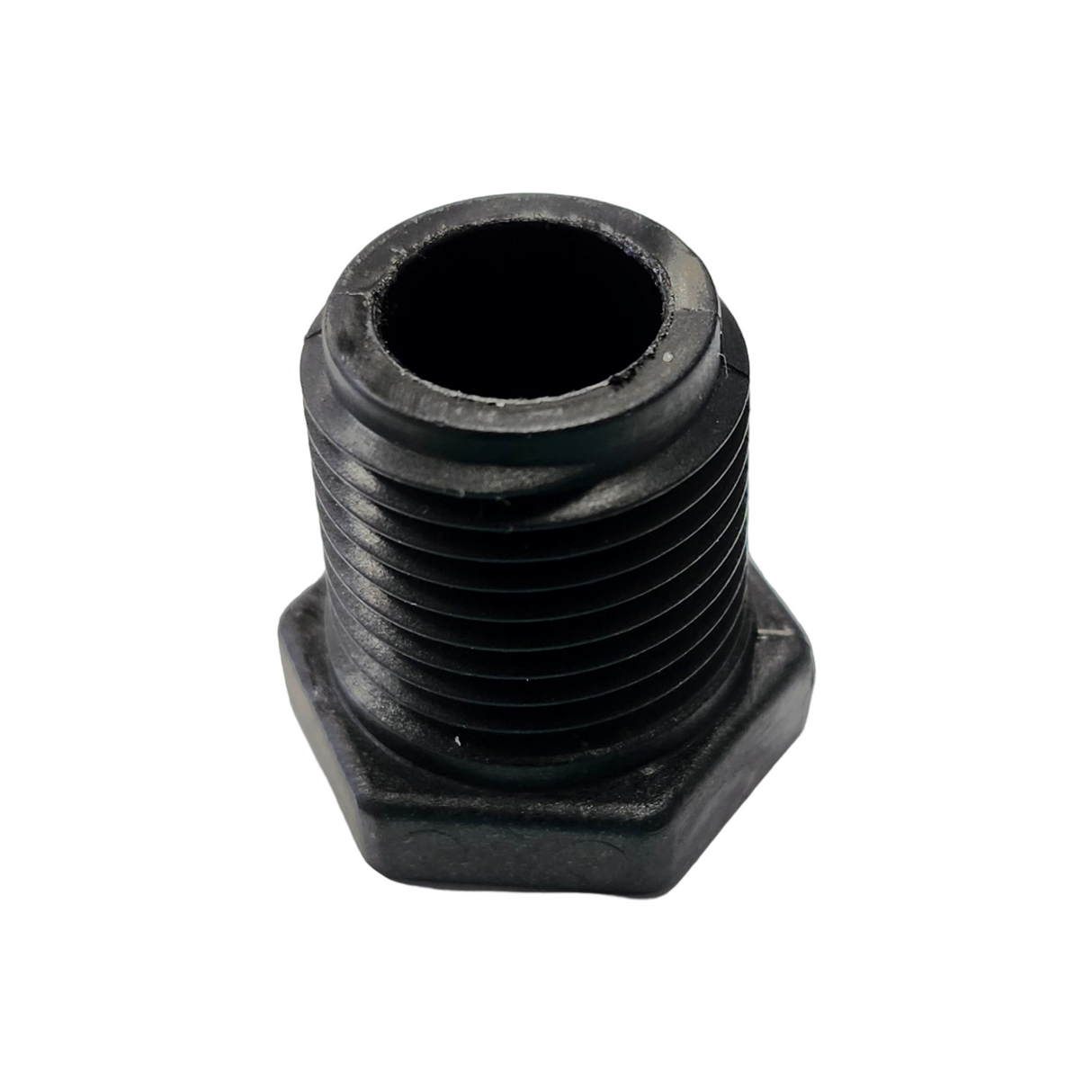 Banjo Reinforced Black Poly Pipe Plug 1/2" MPT - PLUG050