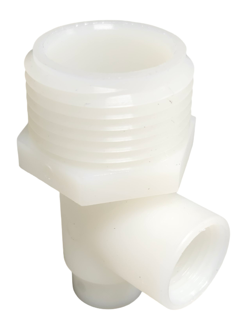 Simpson Farm SKS Supermarker Foam Marker Nylon Tee 1/4" FNPT x 3/8" FNPT x 1" MNPT - FM093