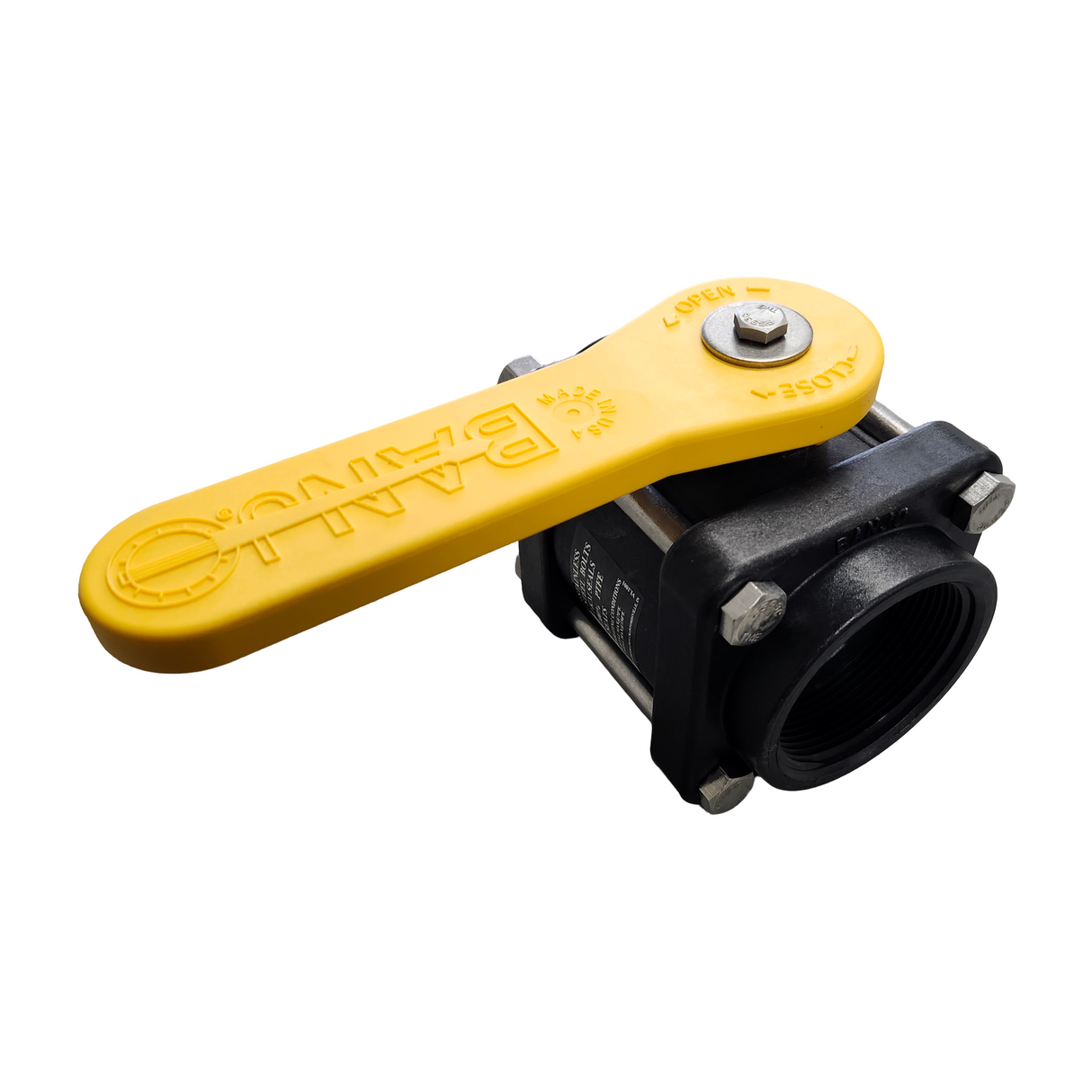 Banjo Poly Standard Port Ball Valve 2" FNPT - V200