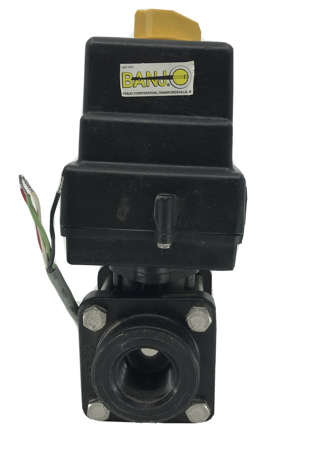 Banjo 1 Inch Full Port Manifold On/Off Electric Valve, 12 Volt 2-Way - EVR100FP