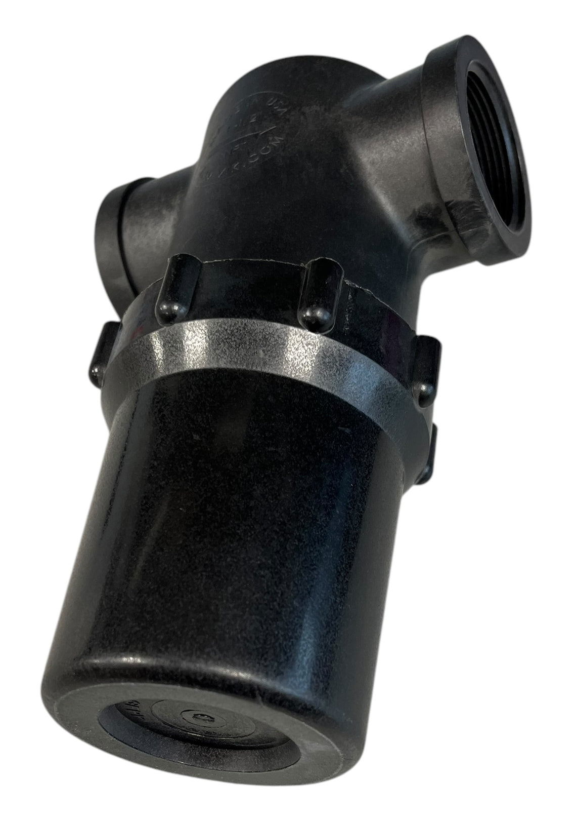 TerreMax Smart Series Black Poly In Line T Strainer 1-1/2" FNPT - LST15050