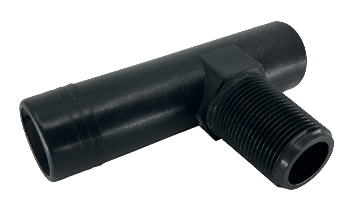 Banjo 90 Degree Hose Barb Reducer Elbow 1½" Hose Barb X 1" MPT - HBEL150/100-90