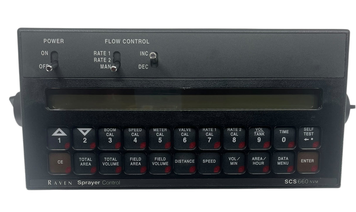 Raven SCS 660 Spray Control Console With Serial Interface Liquid/Granular - 063-0171-221