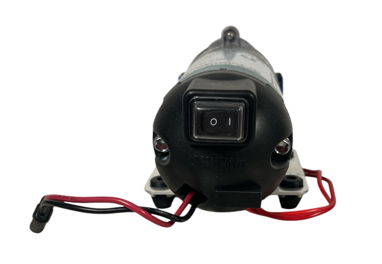 Bomba de diafragma Shurflo con paquete eléctrico de 1,8 GPM, 12 VCC - 8007-593-836