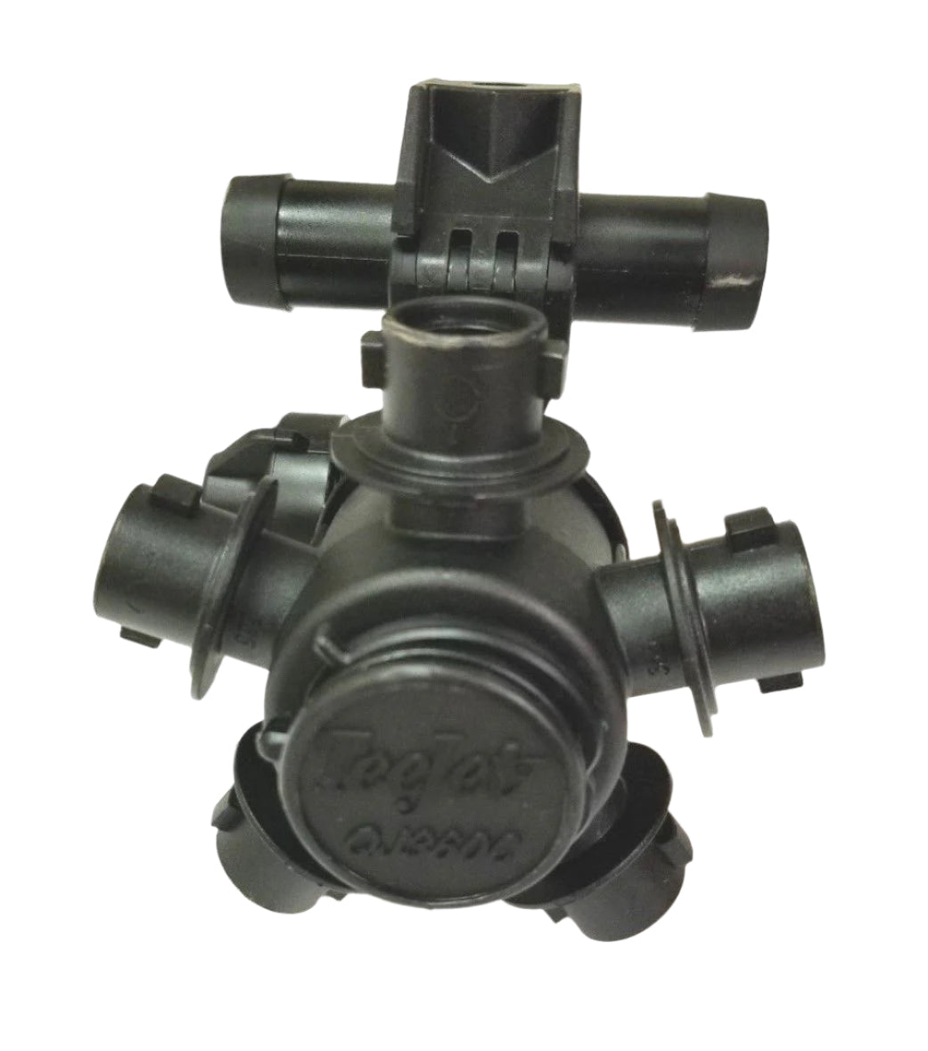 TeeJet 5 Outlet Nozzle Body 3/4" Double Hose Shanks - QJ365C-750-2-NYB
