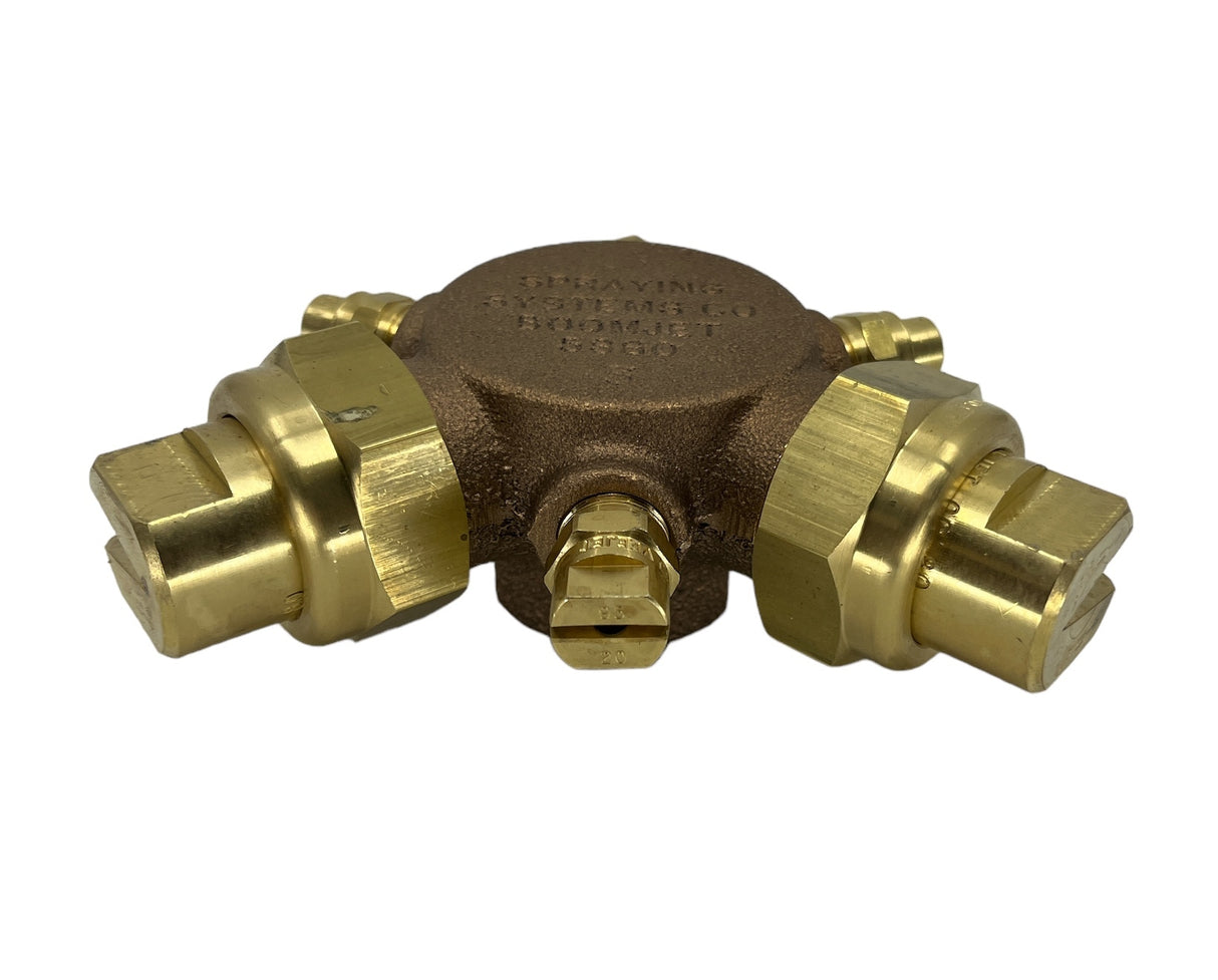 TeeJet Extra Wide Flat Spray BoomJet Boomless Nozzle - 5880-3/4-2TOC80