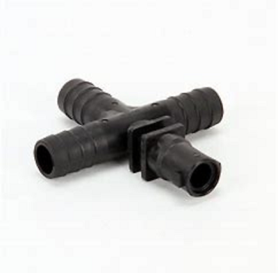 TeeJet Single Nozzle Body Hose Cross fits 3/4" ID Hose - 18721-113-785-NYB