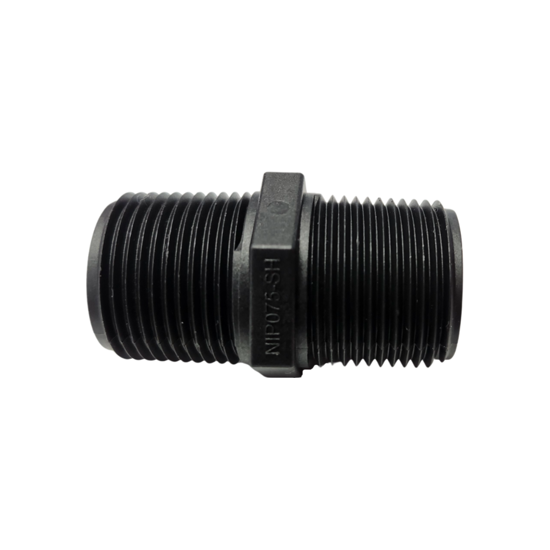 Banjo Short Poly Nipple Pipe Fitting 3/4" - NIP075-SH