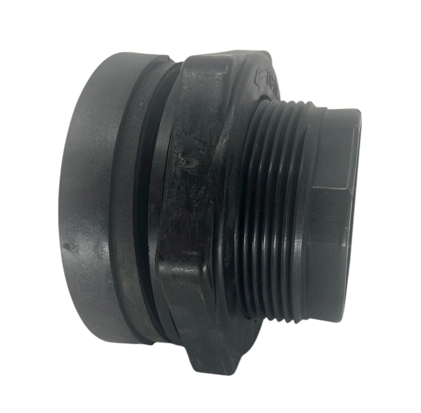 Ace Roto Mold 3 Inch FPT Polypropylene Bulkhead Tank Fitting - 12528