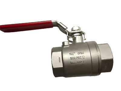 Hypro 1-1/4" FNPT 316 Stainless Ball Valve 1000 PSI - 78-114