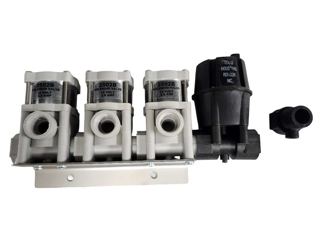 Texas Remcor 3 Boom Control Kit w/ 2502B Valves and Regulator - CON.2480.3