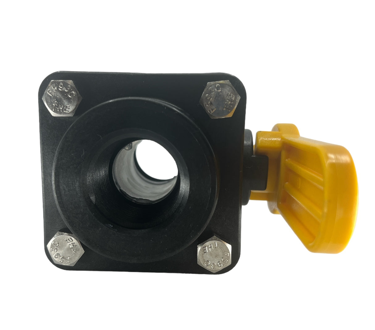 TerreMax Polypropylene Full Port Ball Valve 1” FNPT x 1” FNPT, 150 PSI - V100FPY