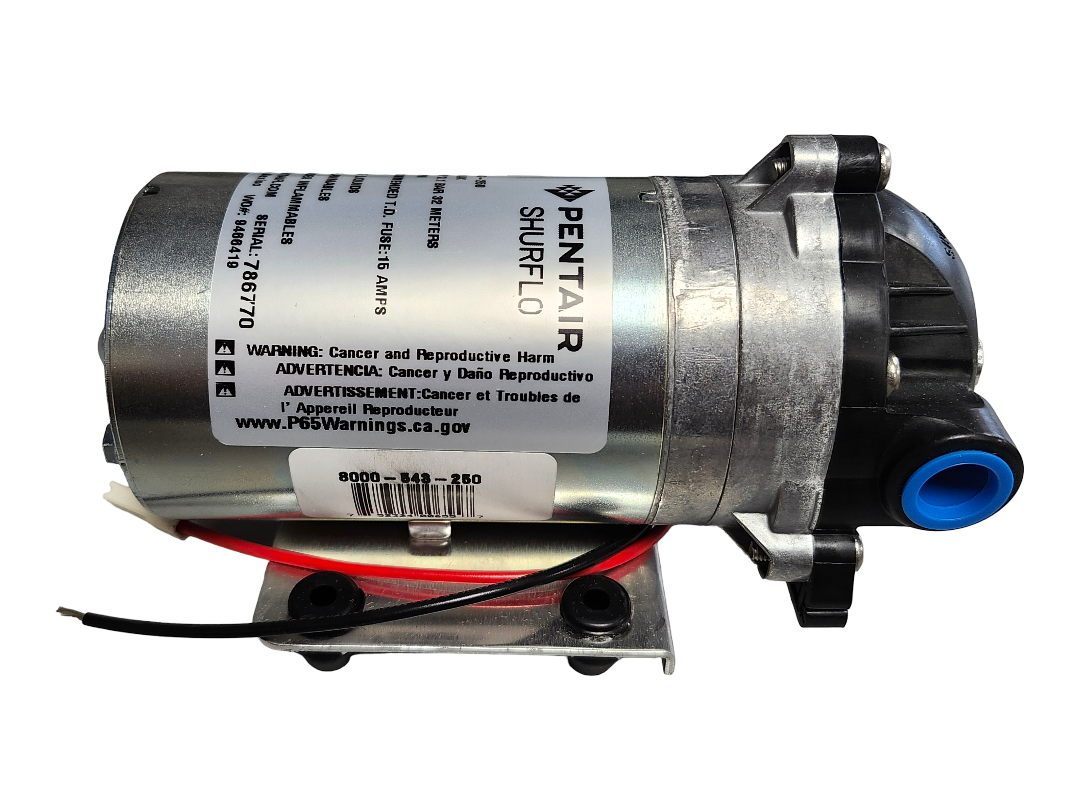 Shurflo Self Priming Bypass Pump 1.8 GPM 45PSI, 3/8 FNPT - 8000-543-250