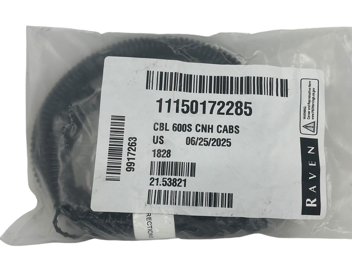 Raven Wire Harness Cable Miller For 600S CNH Cabs - (21.53821) 115-0172-285