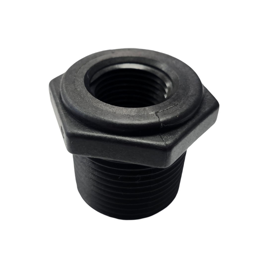 Banjo Poly Pipe Reducer Bushing 1" MPT X 1/2" FPT - RB100-050