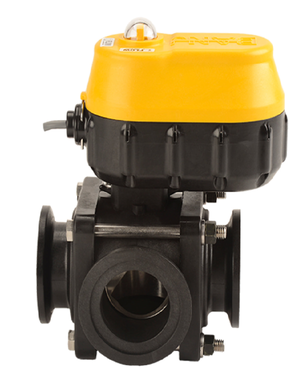 Banjo 2 Inch Poly Full Port Electric Side Load Manifold Ball Valve - MEVX220SL