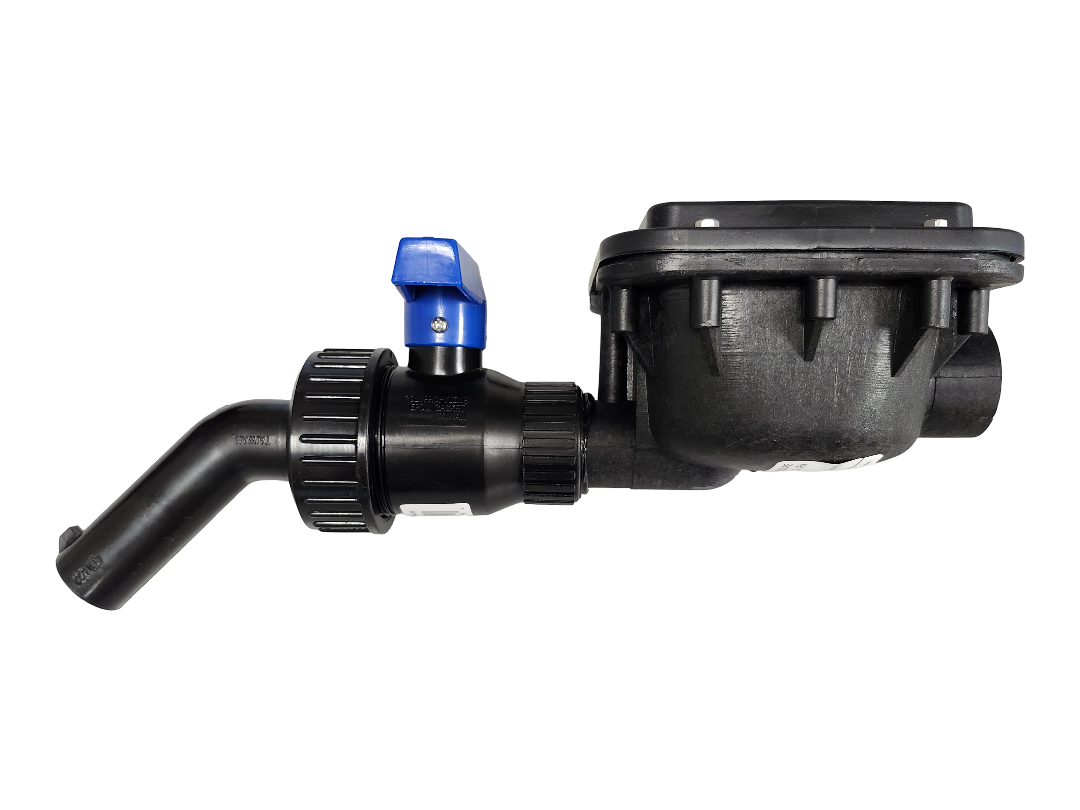 Flowserve CT6 12 Volt EDPM High Flow Pump Kit W/ Meter for Caged IBC Tanks - CT6-3E5GA-000