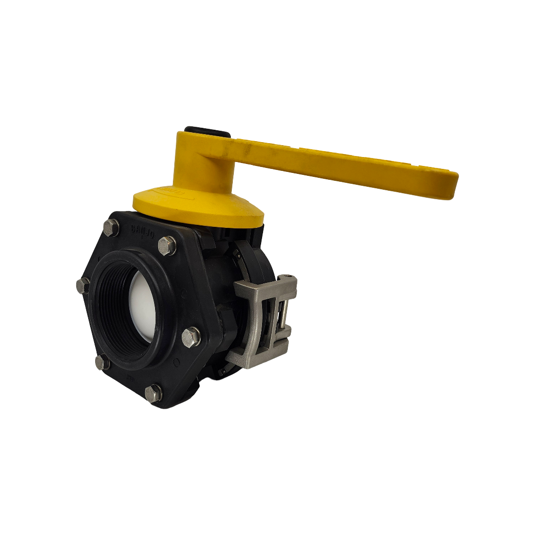 Banjo 3 Inch Poly Dry-Mate Valve - 3" Male Dry-Mate x 3" FNPT - DM300AFP