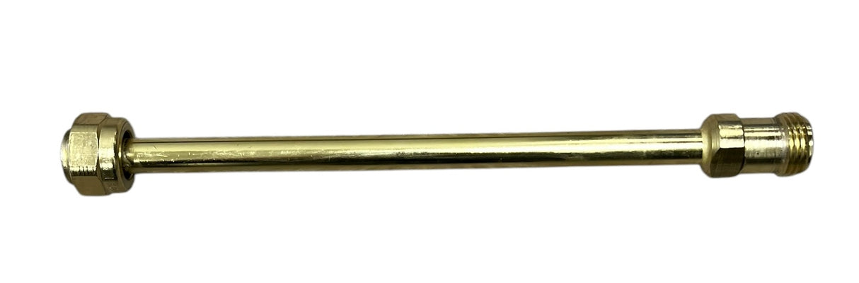TeeJet Straight Brass Extension Wand for 23L and 31 GunJet 8" Length, Max 250 PSI - 7715-8
