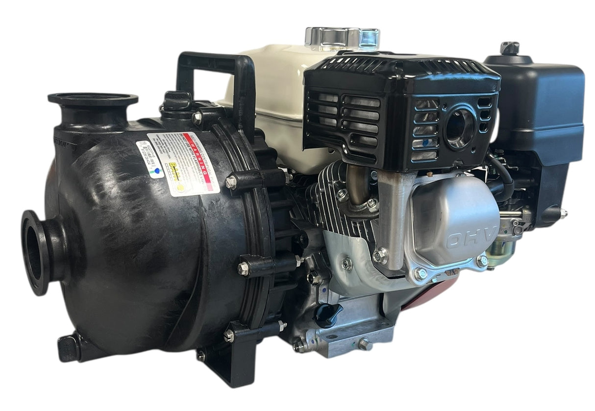 Banjo 2 Inch Full Port Manifold Poly Pump With 6.5 HP Honda Engine - M220PH6