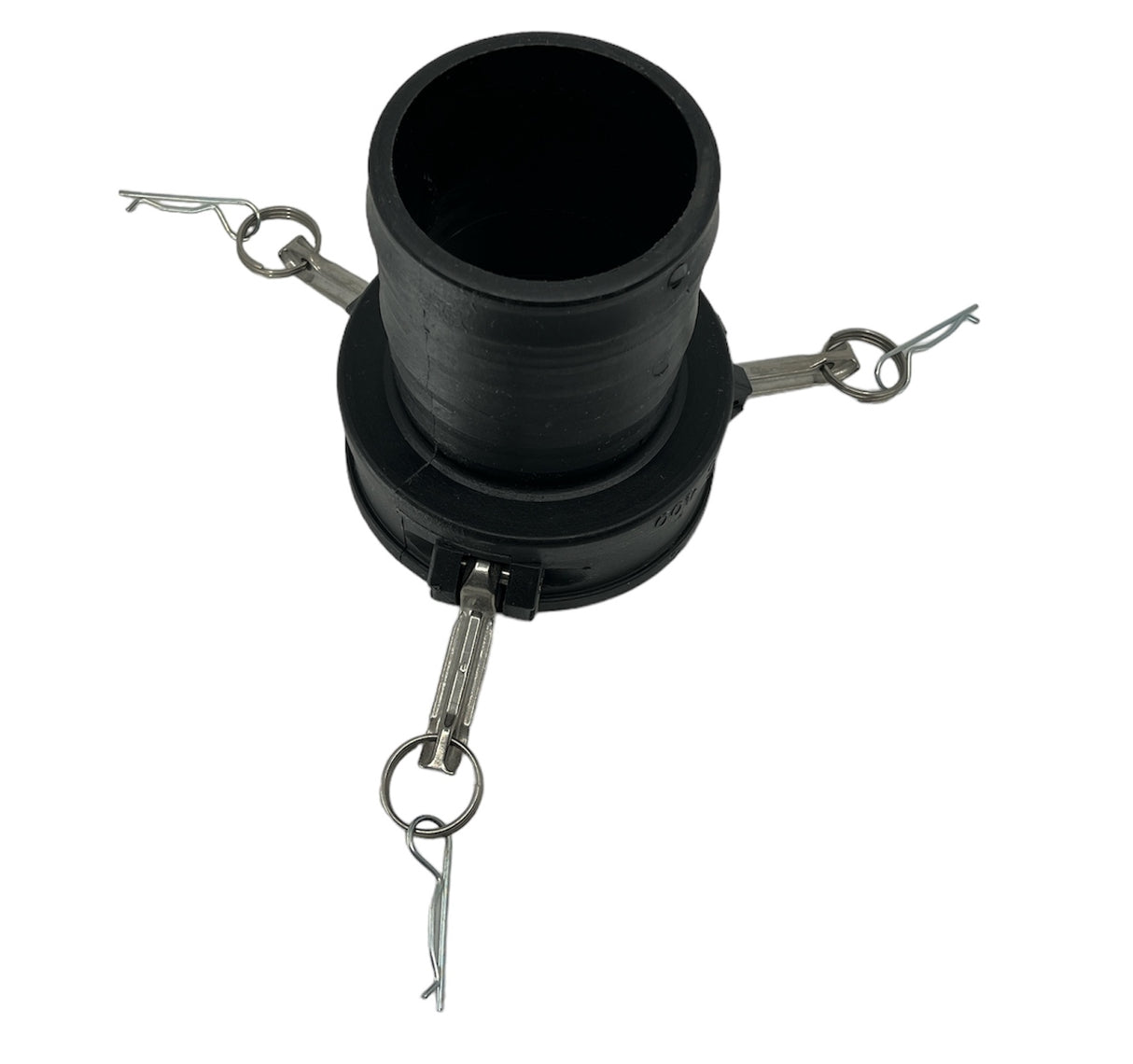 TerreMax 4 inch Female Coupler x 4 inch Hose Barb Camlock Couplings - 400C