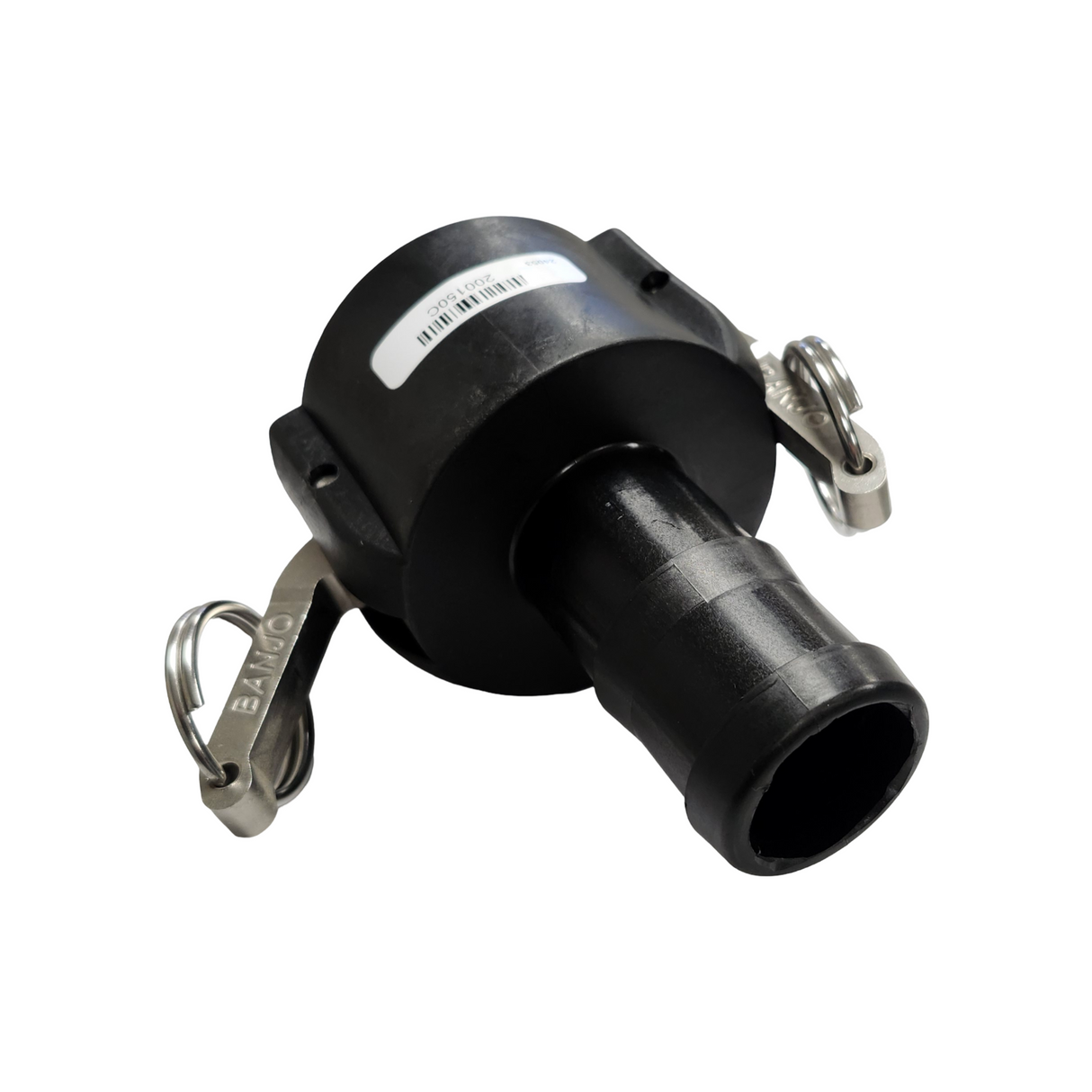 Banjo 2 Inch Cam Lever Reducer Coupling 2" Female X 1-1/2" Hose Barb - 200150C