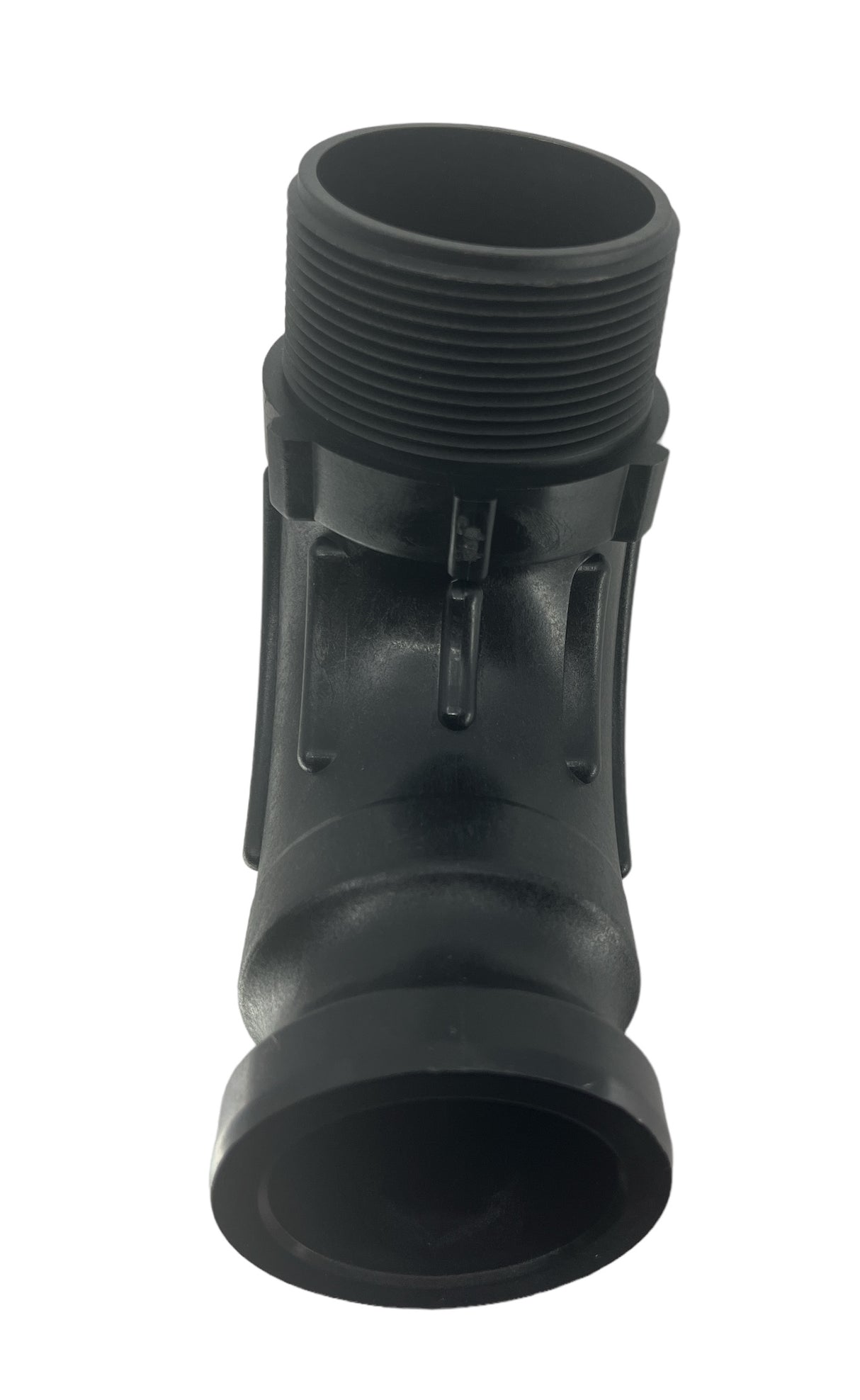 TerreMax Polypropylene 90 Degree Sweep 2″ Male Adapter x 2″ Male NPT - 200FSWP90