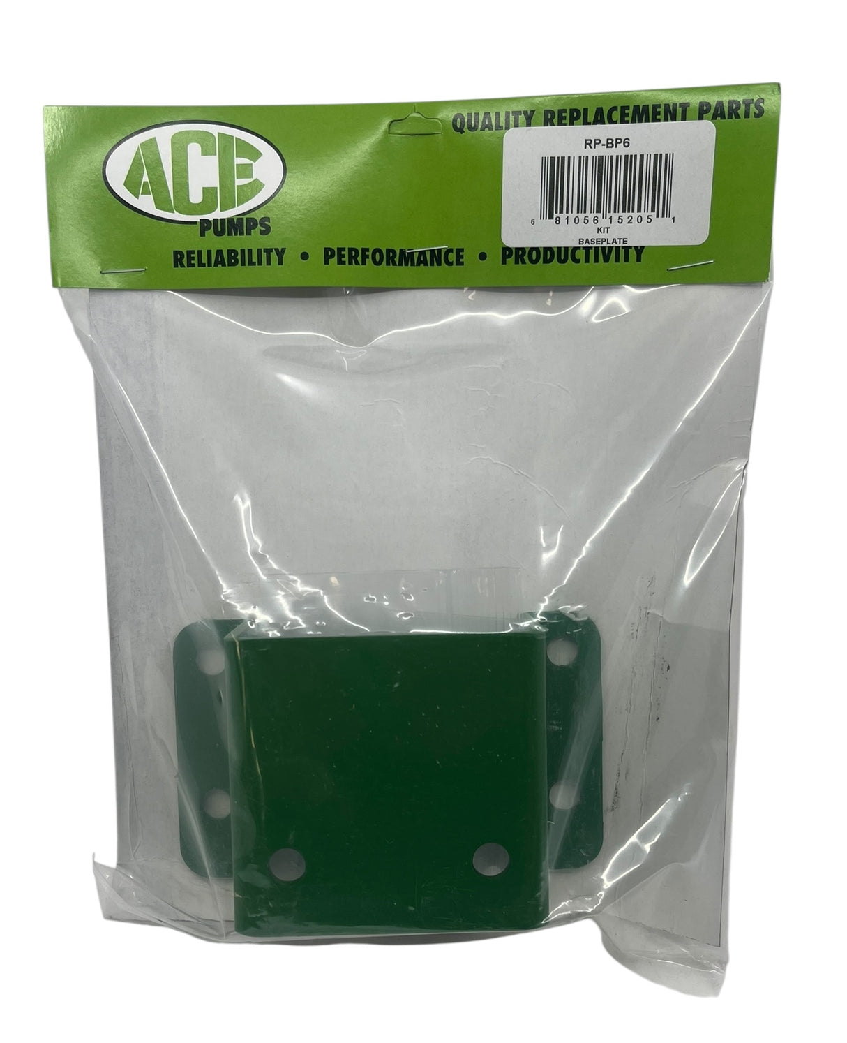 Ace Pumps Steel Baseplate Kit For Gas Engine Mounting Of 6-Roller Pump - RP-BP6