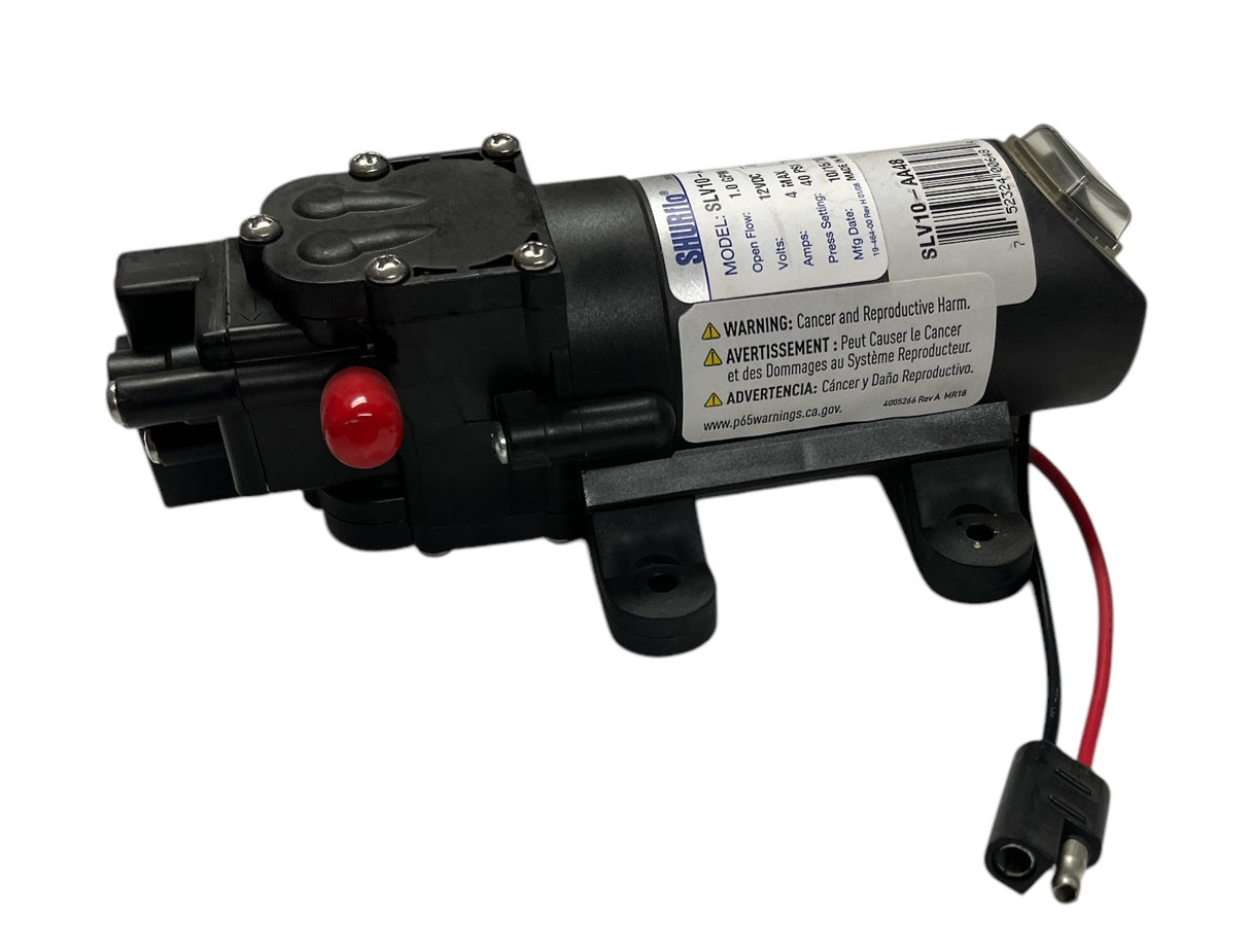 Shurflo SLV Series Diaphragm Pump, Automatic Switch, 12 VDC 1 GPM - SLV10-AA48
