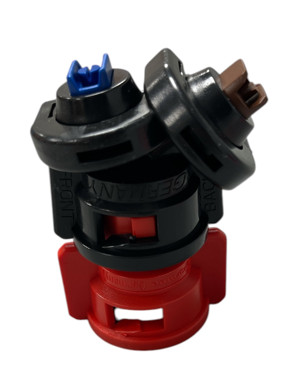 Greenleaf TurboDrop Asymmetric DualFan Spray Nozzle Red/Black - TADF04