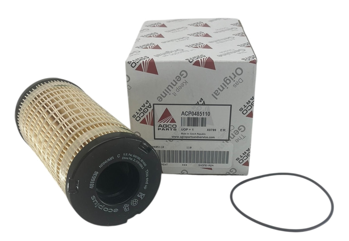 Agco Fuel Filter Element With O-Ring For Massey Ferguson Tractors - ACP0485110