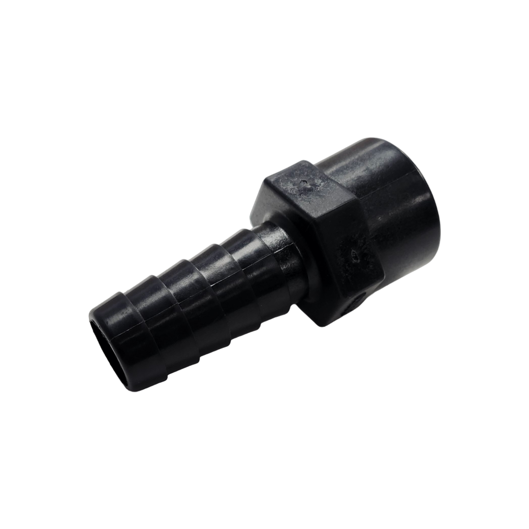 Banjo Poly Hose Pipe Fitting Adapter 1" Female Thread X 1" Hose Shank - HBF100