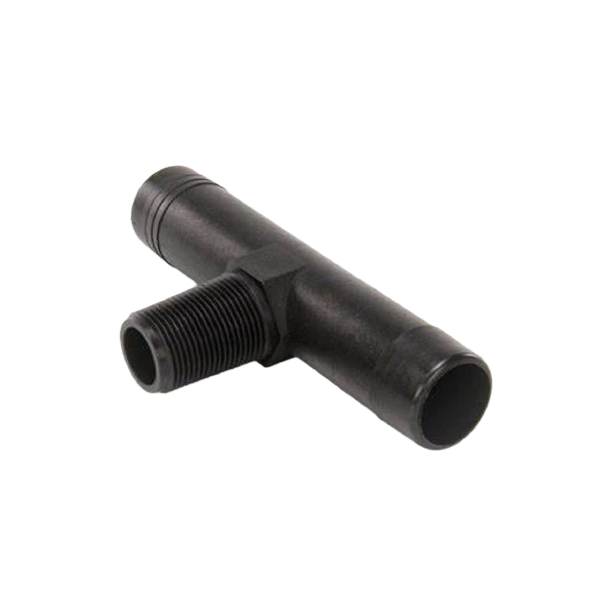 Banjo Hose Barb Reducer Tee 1½" Hose Barb X 1½" Hose Barb X 1" MNPT - HBT150-100