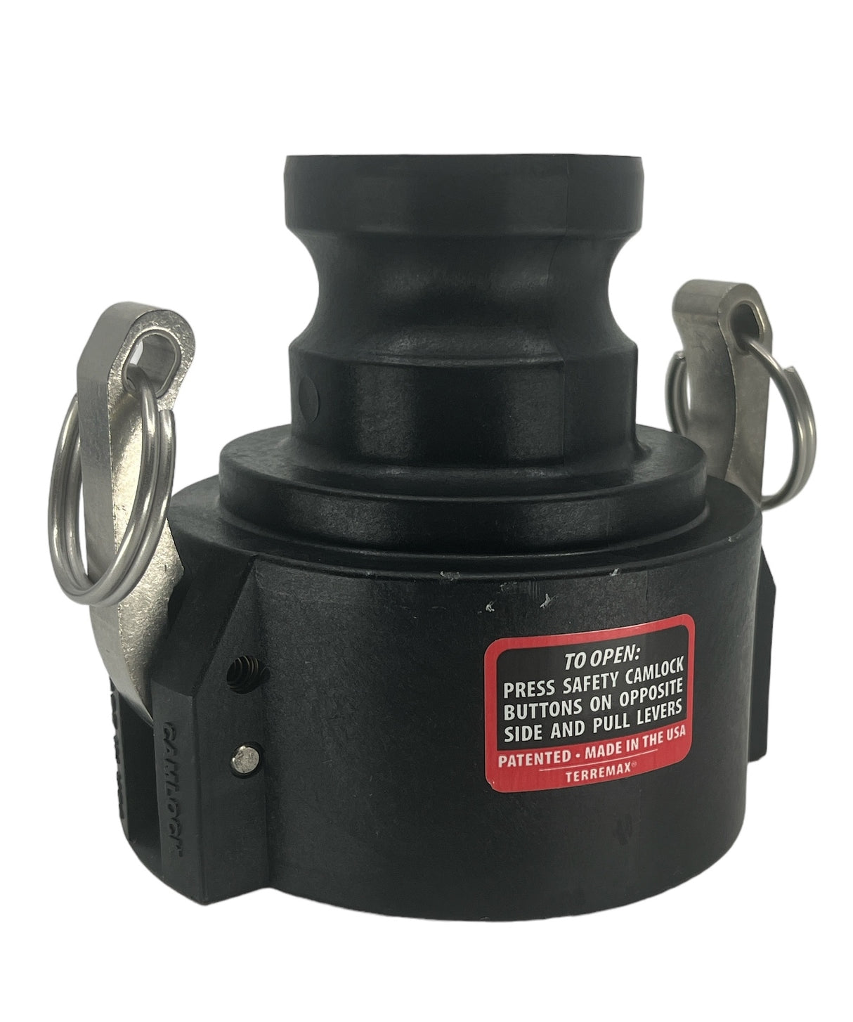 Green Leaf Poly Safety Camlock 3″ Female Coupler x 2″ Male Adapter - SAF300B200A