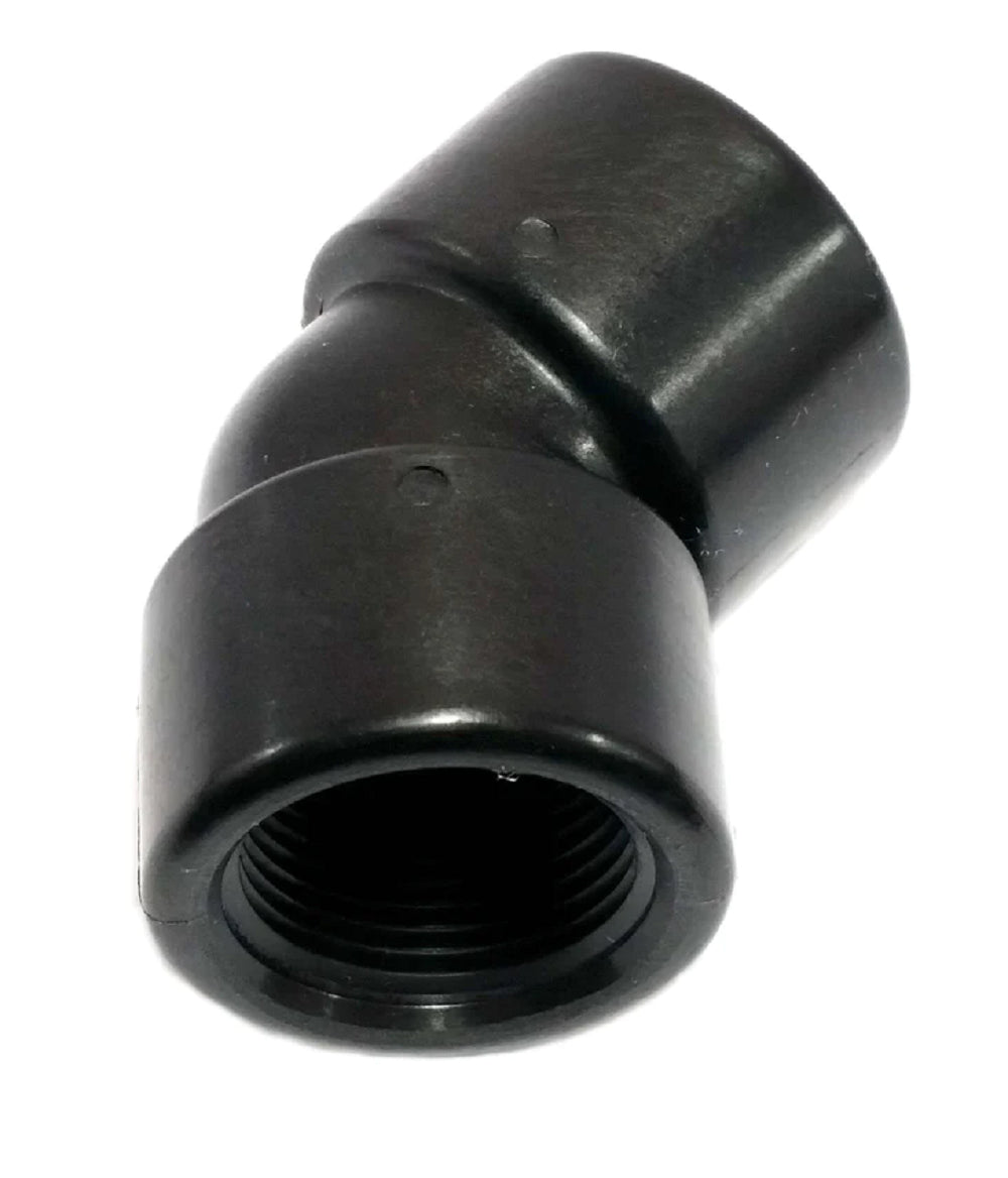Banjo 45 Degree Polypropylene Pipe Elbow 1" NPT Female - EL100-45