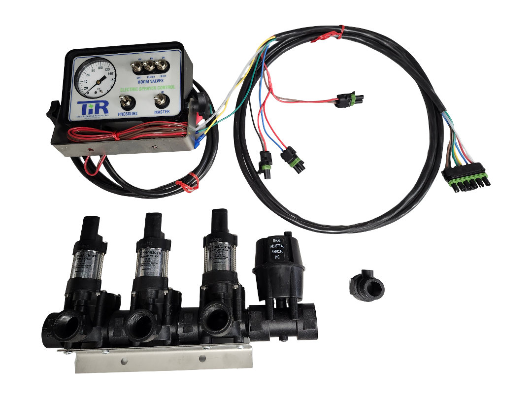 Texas Remcor 3 Boom Control Kit w/ 1999A WP Valves and Regulator - CON.2040.WP.3