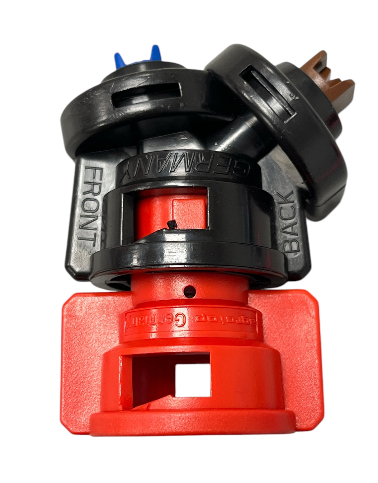 Greenleaf TurboDrop Asymmetric DualFan Spray Nozzle Red/Black - TADF04